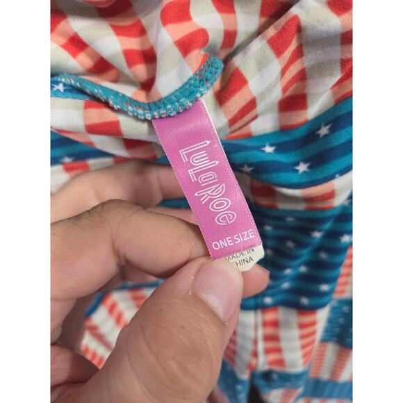 Patriotic Leggings - Lularoe - One Size - Picture 3 of 3